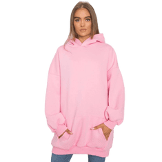 BASIC FEEL GOOD Ženska dolga kenguru majica ROSELLE roza RV-BL-6990.25X_379119 S-M