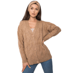 RUE PARIS Ženski pulover Nashville RUE PARIS dark beige LC-SW-30302.23X_379325 Univerzalni