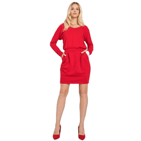RUE PARIS Ženska obleka Kloe RUE PARIS rdeča RV-SK-6037.18X_381348