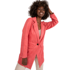 ITALY MODA Ženska jakna z gumbi IRMINA roza DHJ-MA-15286.88_385169 XL
