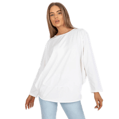 Ex moda Ženska bluza z dolgimi rokavi RENATA ecru EM-BZ-611.61P_384521 Univerzalni