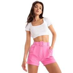 ITALY MODA Ženske elegantne kratke hlače BYRON roza DHJ-SN-15776.01P_387242 XL