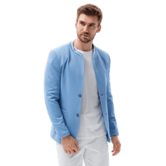 OMBRE Moška jakna BAS modre barve MDN8106 L