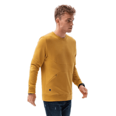 OMBRE Moški pulover CYRUS rumena MDN119959 L