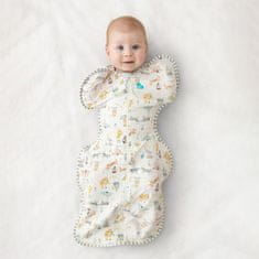 LOVE TO DREAM Swaddle UP - Swaddle, velikost XS, circus - 1 FAZA, 0-1m, 2,2-3,8kg