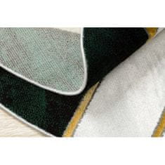 eoshop Koberec okrogel EMERALD exclusive 1015 glamur, eleganten marmor, geometrijska steklenica zelena / zlata ( - Velikost: krog 120 cm)