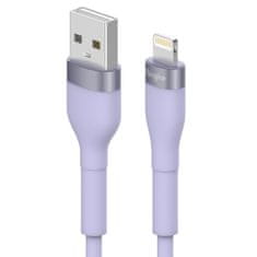 RINGKE usb-a kabel - lightning 480mb/s 12w 1,2m vijoličen (cb09956rs)