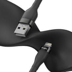 RINGKE usb-a kabel - lightning 480mb/s 12w 1,2m črn (cb09963rs)