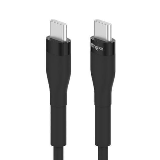 RINGKE kabel usb-c - usb-c 480mb/s 60w 1.2m črn (cb60174rs)