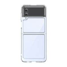 slomart outer space case za samsung galaxy z flip 3 ovitek s prilagodljivim prozornim okvirjem