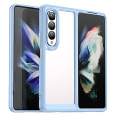 slomart ovitek outer space za samsung galaxy z fold 3 ovitek s prilagodljivim okvirjem moder