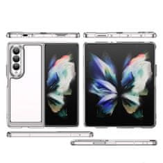 slomart ovitek outer space za samsung galaxy z fold 3 ovitek s prilagodljivim prozornim okvirjem