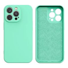 slomart silikonski ovitek za iphone 13 pro max silikonski ovitek mint zelena