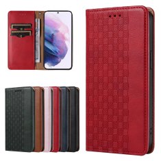 slomart etui z magnetnim paščkom za samsung galaxy a23 5g flip wallet mini stojalo za vrvico, rdeč