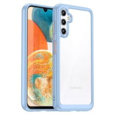 slomart vesoljski etui samsung galaxy a34 5g etui s prilagodljivim okvirjem modri