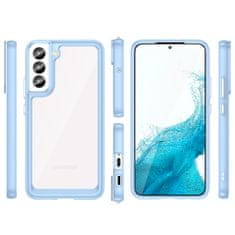 slomart outer space case za samsung galaxy s23+ ovitek s prilagodljivim okvirjem moder