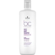 Schwarzkopf Prof. Šampon za neobvladljive in skodrane lase BC Bonacure Frizz Away (Shampoo) (Neto kolièina 1000 ml)