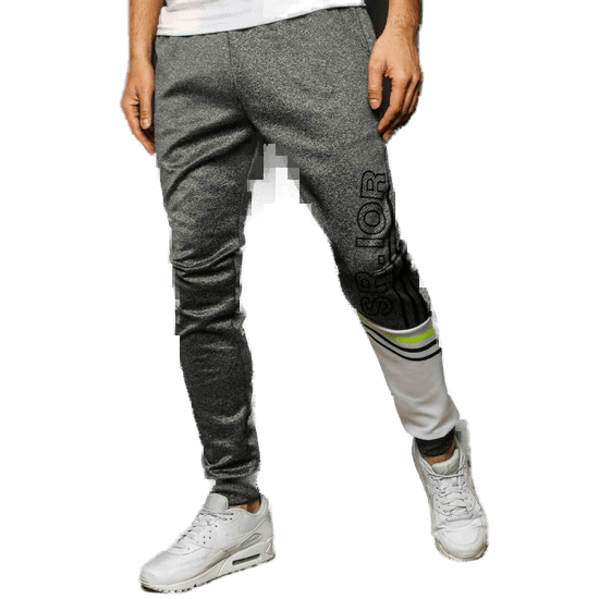 Dstreet Moške športne hlače temno sive barve UX2527 ux2527