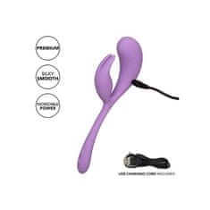 California Ex Novel Rabbit vibrator "Elle Dual Flicker" (R14682)