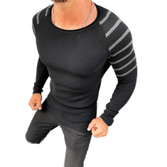 Dstreet Moška majica pulover črna wx1639 M