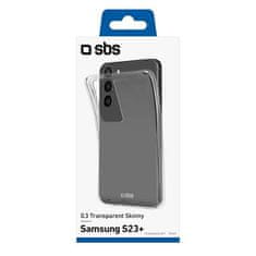 SBS silikonski ovitek za Samsung Galaxy S23+, prozoren (TESKINSAS23PT)