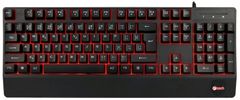 C-Tech KB-104BK/Wireless USB/CZSK-Layout/Black