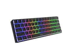 Genesis gaming tipkovnica THOR 660 RGB/Wireless Bluetooth/US layout/Black