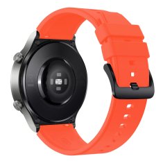 slomart silikonski pašček za huawei watch gt / gt2 / gt2 pro oranžen