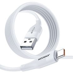 Joyroom usb kabel - usb type c za hitro polnjenje / prenos podatkov 6a 1m bel (s-1060m12)