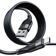 Joyroom usb kabel - usb type c za polnjenje / prenos podatkov 3a 1m črn (s-1030m12)