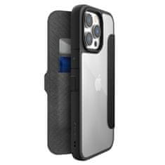 RAPTIC preklopna torbica x-doria urban folio case za iphone 14 pro max črna