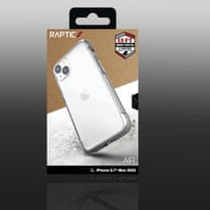 RAPTIC x-doria air case za iphone 14 plus srebrn oklepni ovitek