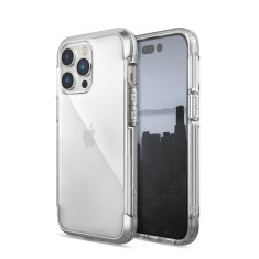 RAPTIC x-doria air case za iphone 14 pro max oklep srebrn