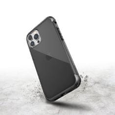 RAPTIC x-doria air case za iphone 14 pro max črn oklepni ovitek