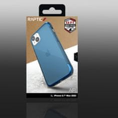 RAPTIC x-doria air case za iphone 14 plus oklepni ovitek moder