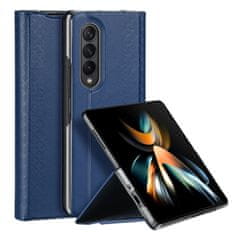 slomart ovitek dux ducis bril za samsung galaxy z fold4 preklopno stojalo za denarnico moder