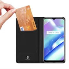 slomart dux ducis skin pro case realme c33 flip card wallet stand black