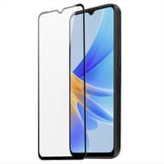 slomart dux ducis 9d tempered glass oppo a17 9h kaljeno steklo s črnim okvirjem