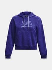 Under Armour Pulover Essential Script Hoodie-BLU SM