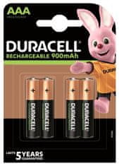 Duracell polnilne baterije 900mAh 4 kosi (AAA)