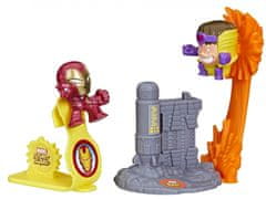 Avengers Stunt Squad Iron Man vs. M.O.D.O.K figure