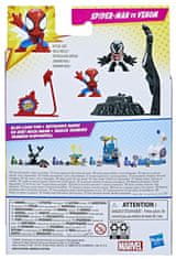 Avengers Stunt Squad Spider-Man Vs. Venom figuri