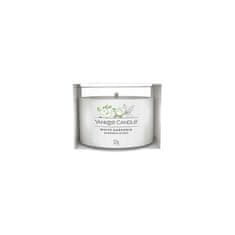 Yankee Candle Votivna sveča v steklu White Gardenia 37 g