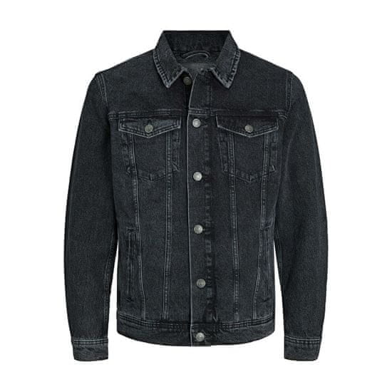 Jack&Jones JJIJEAN Moška denim jakna 12223613 Black Denim