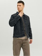 Jack&Jones JJIJEAN Moška denim jakna 12223613 Black Denim (Velikost M)