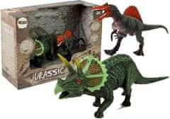 shumee Set figur dinozavra spinozavra, triceratopsa