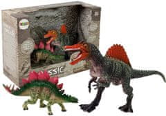 shumee Set figur dinozavra spinozavra, stegozavra