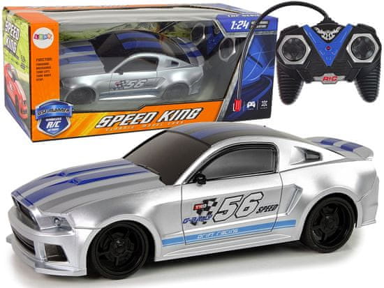 shumee Sports Fast Car R/C Silver 1:24 Speed King