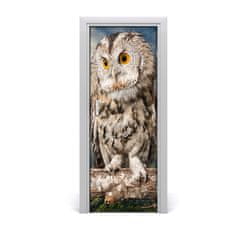 tulup.si Nalepka na vratih Owl na hribu 75x205 cm