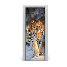 tulup.si Nalepka na vratih Tiger 75x205 cm